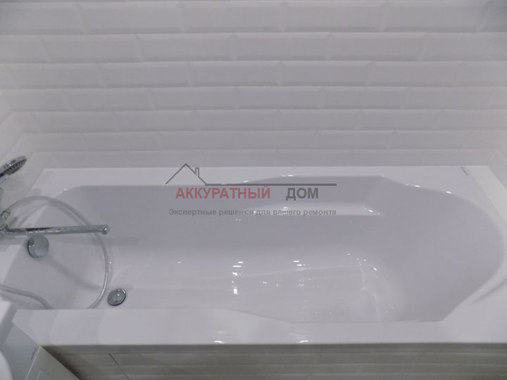 Ремонт ванной комнаты в новостройке в ЖК Жемчужина Зеленограда